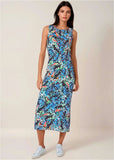 Sleeveless Mesh Maxi Dress Parisian Monarch