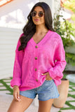 Botanic Bliss Pink Cardigan