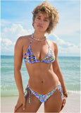 Miami Tie Side Moderate Bottom Aztec Patchwork