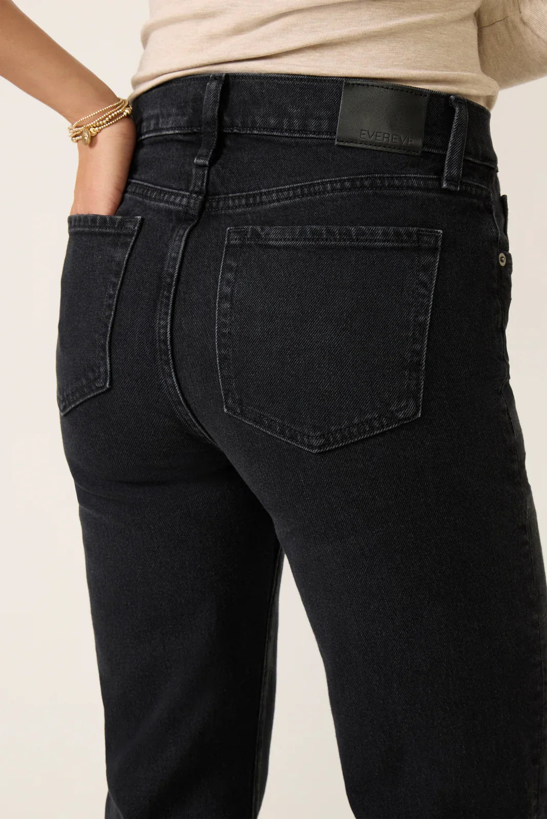 Ever Vintage Bootcut w Slit 32Jean