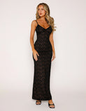 JULIANNA LACE DRESS BLACK LACE