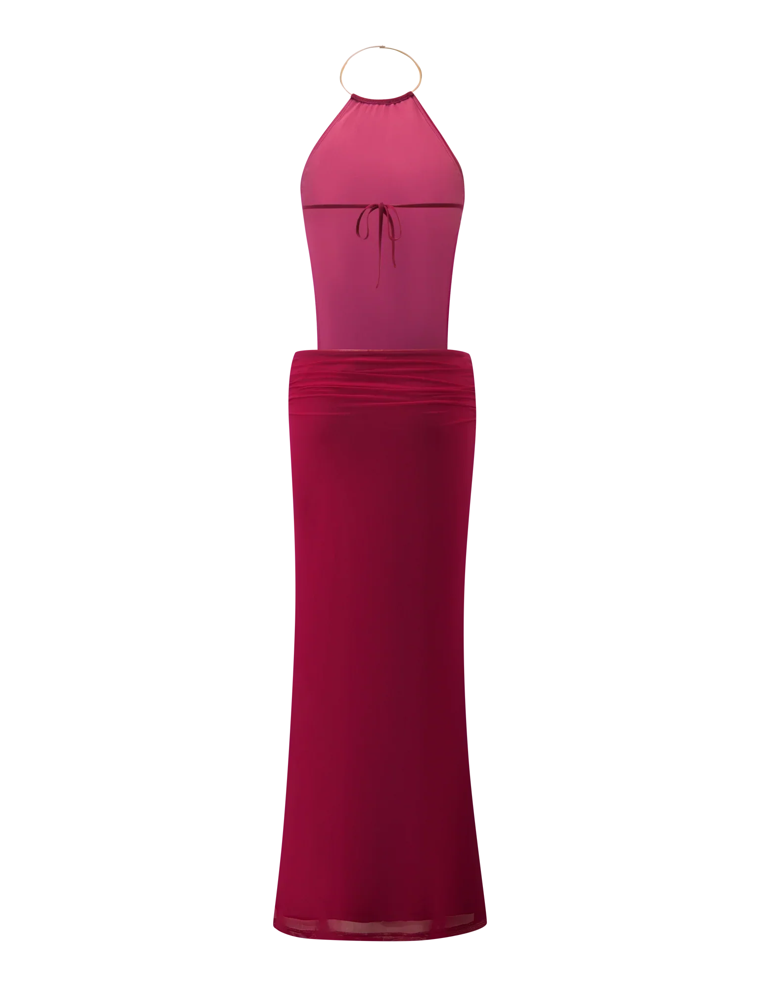 EVANNA MAXI DRESS BERRY