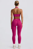 Define Luxe High Waist Leggings in Berry