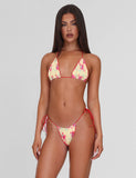 AMALIE BIKINI TOP SUMMER BLOSSOM