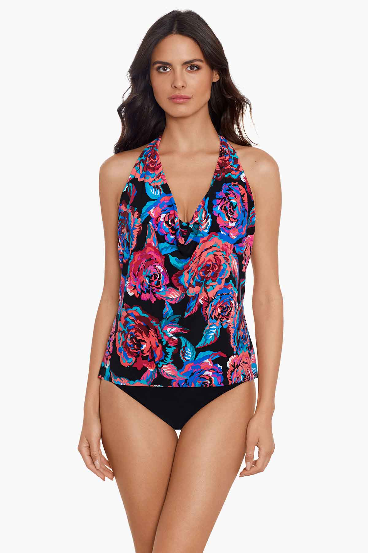 Sophie Tankini Top in Sonic Blooms