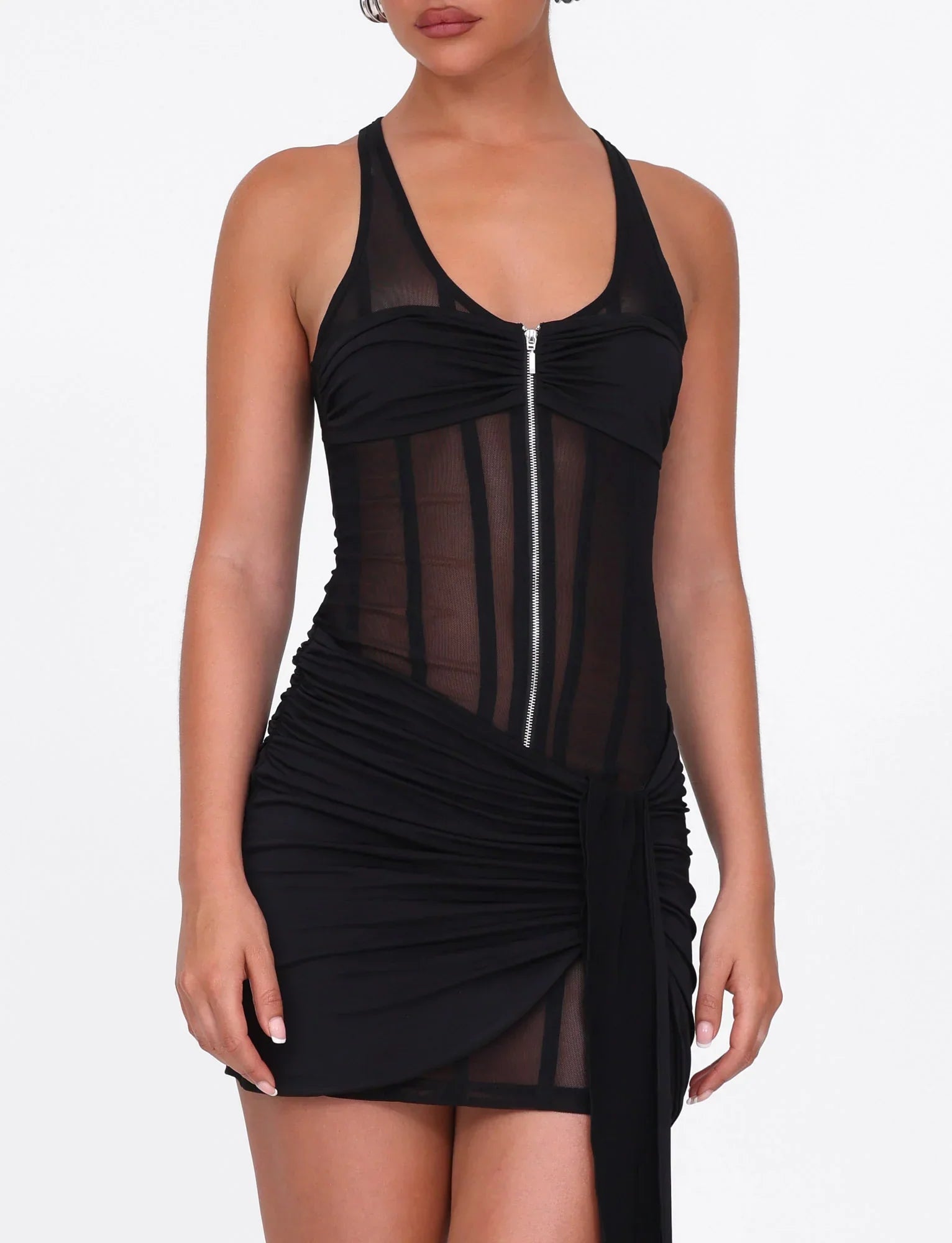 CATERINA MINI DRESS BLACK