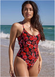 Bondi One Piece Swimsuit Rose Garden
