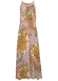 Floral Maxi Dress Yellow Multi