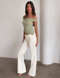 KITTIE PANT WHITE CREAM