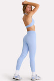 Soft Active Full Length Leggings in Sky