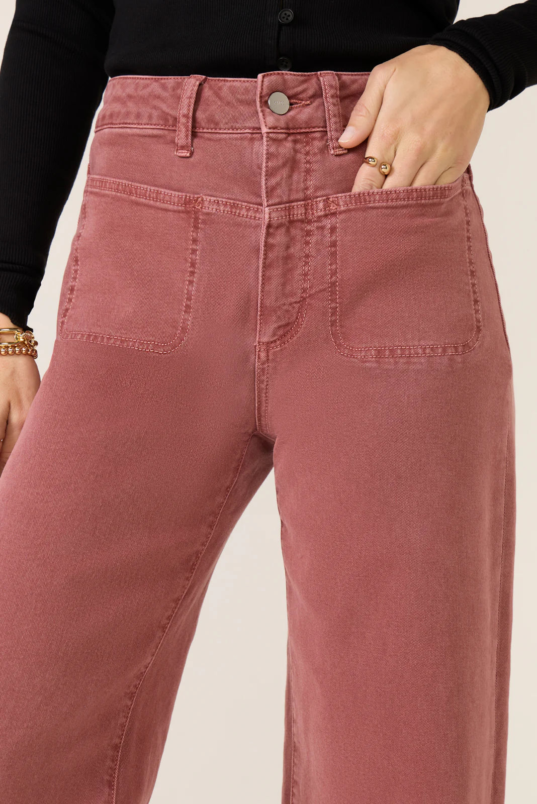 Anessa W Front Yoke Wide Leg 31 Jean
