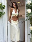 KATYA MAXI SKIRT WHITE CREAM