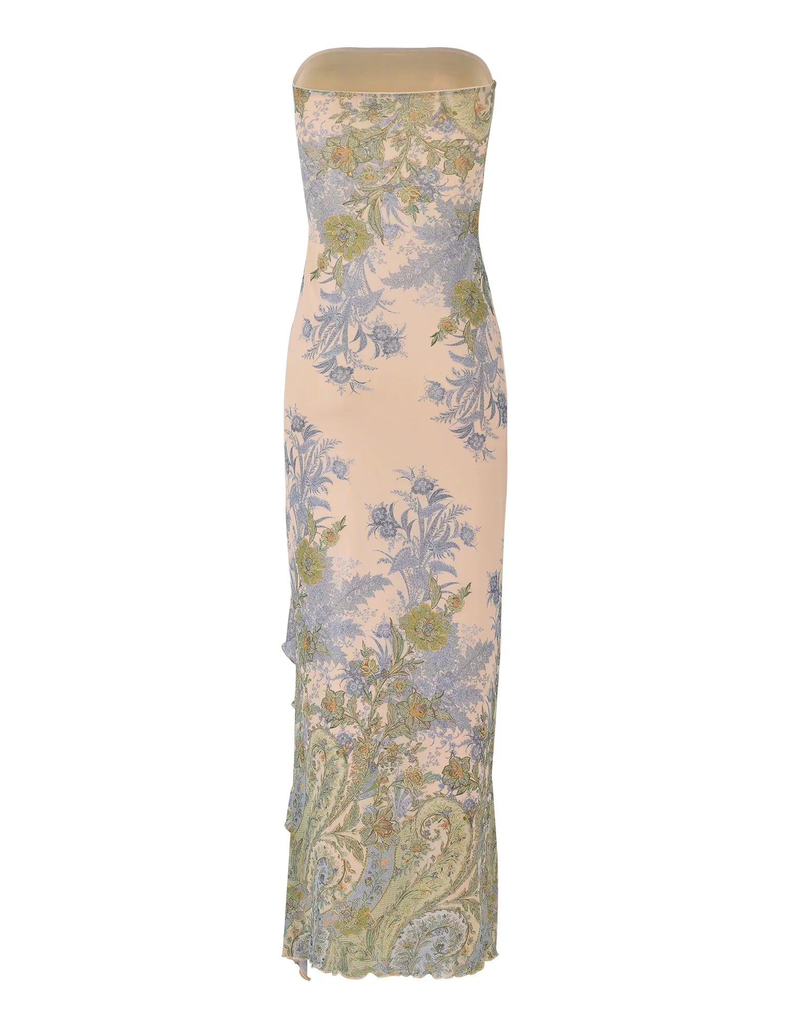 THEO MAXI DRESS MULTI PAISLEY TAPESTRY