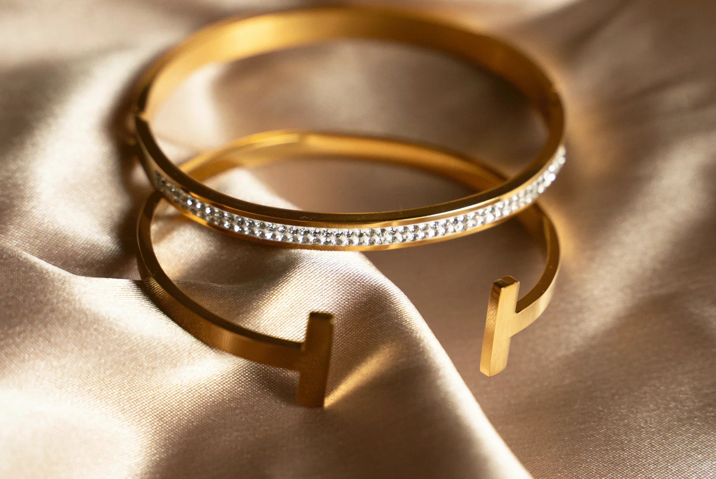 Cleo Gold Cuff Bracelet