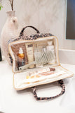 KenzKustomz Clear Coat Toiletry Case Leopard