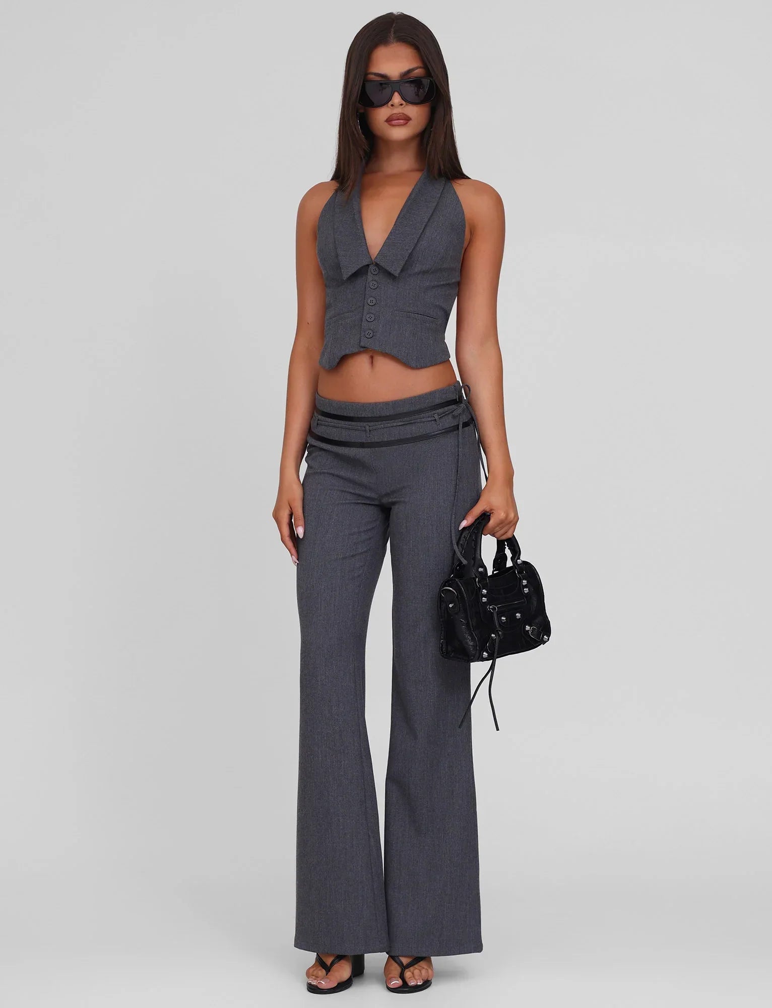 FEDRA VEST GREY