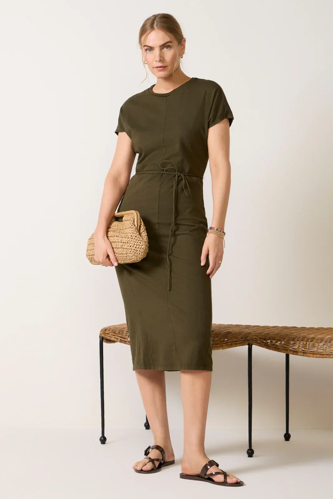Lilia Tee Midi Dress
