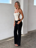 MINERVA BODYSUIT CREAM DOT