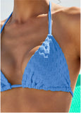 Softcheck Bahama Bikini Top Blue
