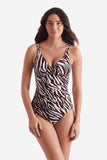 Haven Tankini Top Zebra