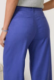 Joelle Stretch Linen Crop