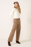 Anessa 31 w Raw Hem Wide Leg Pant