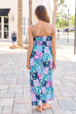 Aria Black Floral Maxi Dress SALE