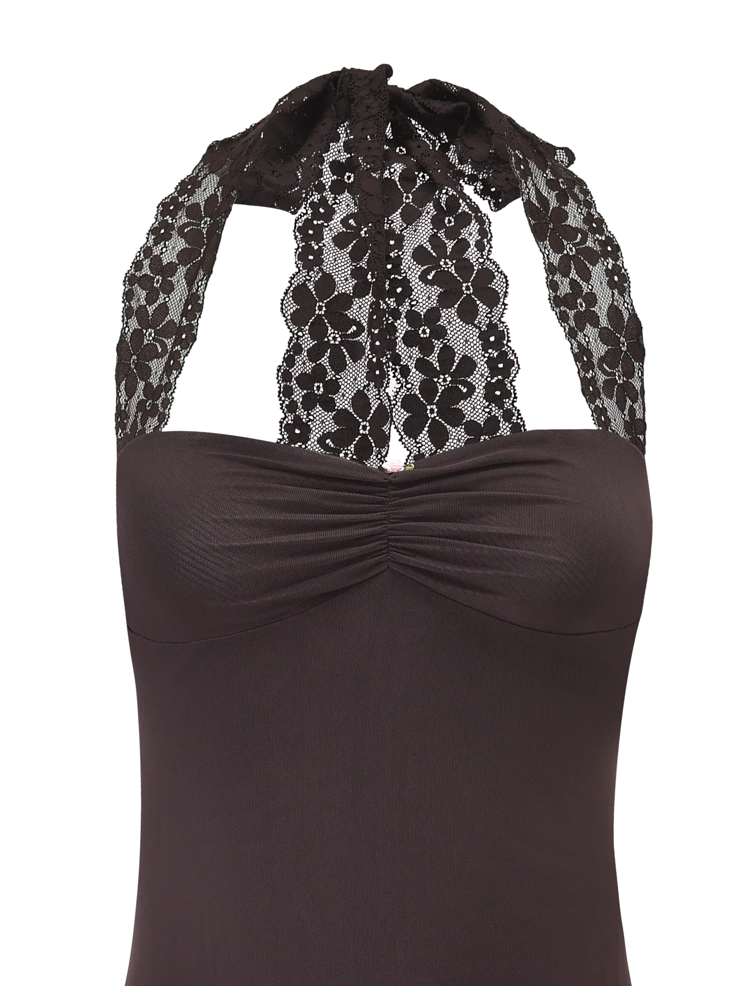 TAWNY MINI DRESS CHOCOLATE