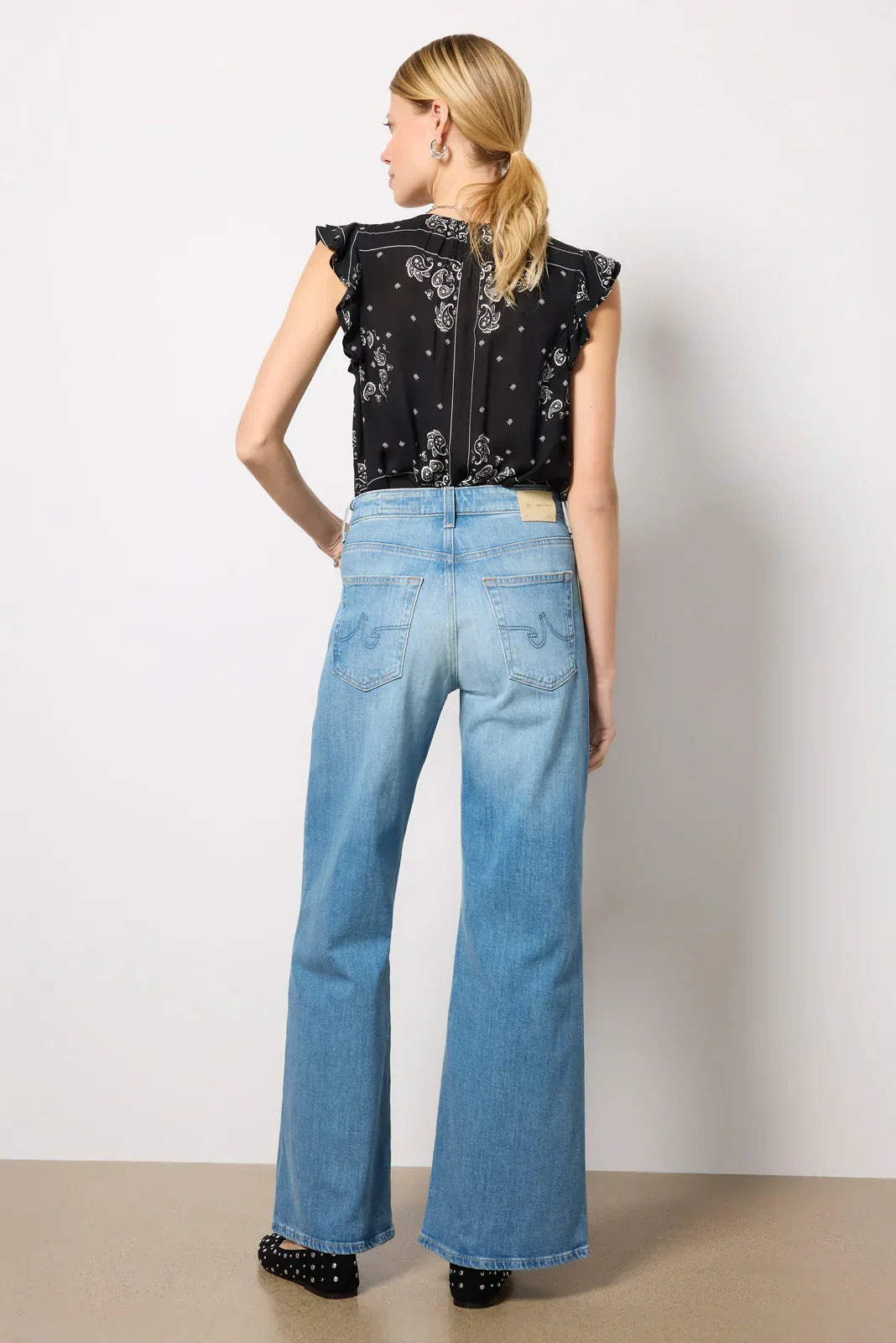 Saige Wide Leg Jean 31