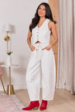 Eileen Bow Printed Barrel Jeans FINAL SALE