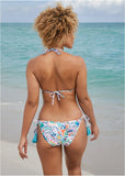 Hamptons Diamond Stitch Triangle Top Fiesta Floral