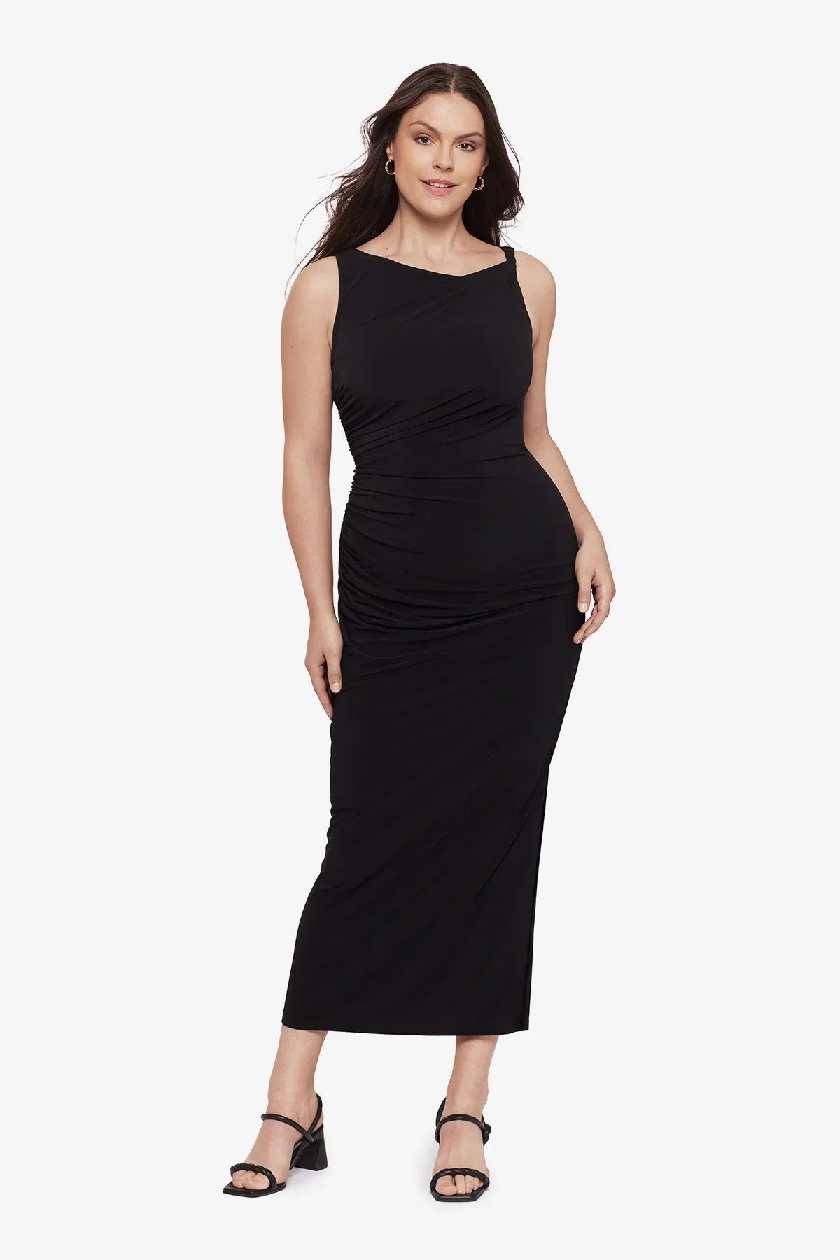 Maxi Shaping Dress in Black