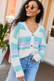 Izzy Pastel Striped Cardigan
