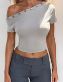 MARITA TOP DOVE GREY