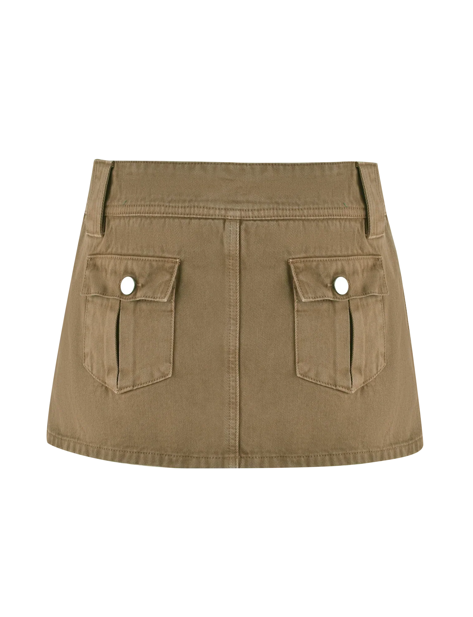 ZELIE MINI SKORT NEUTRAL SANDBLAST WASHED TAN
