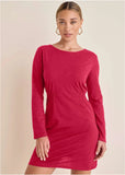Smock Waist Mini Dress Granita