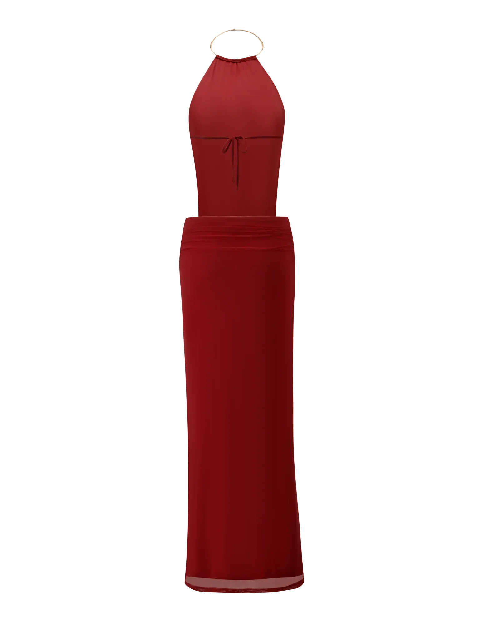 EVANNA MAXI DRESS RED