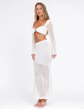 MACAULEY SKIRT CREAM CROCHET