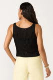 Tatum Lace Up Sweater Tank