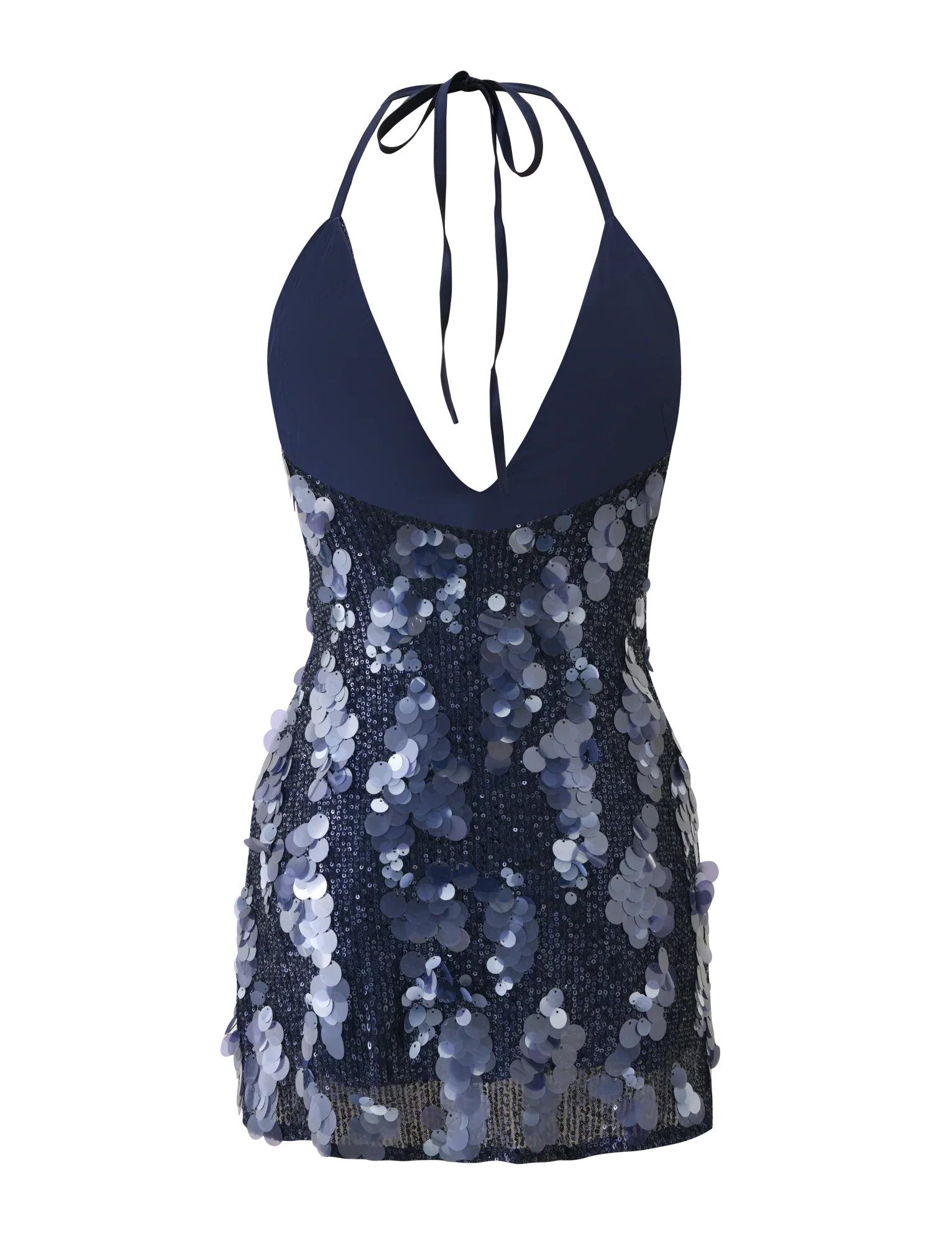 ZANA MINI DRESS NAVY SEQUIN