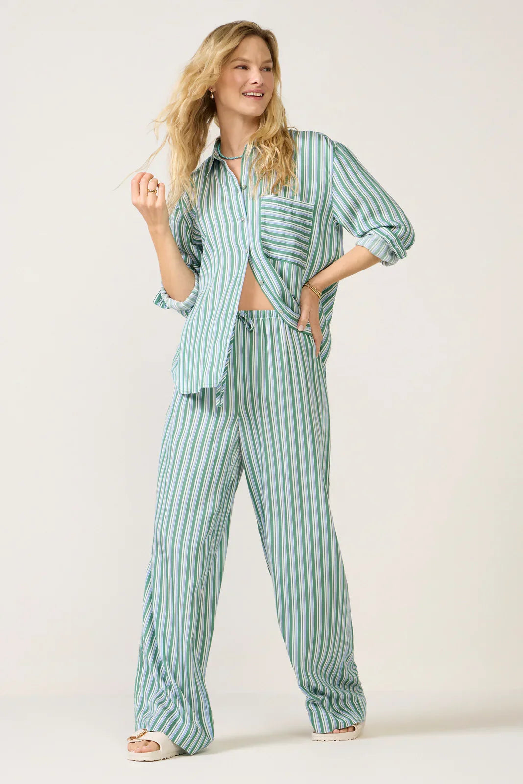 Drawcord Flowy Pant