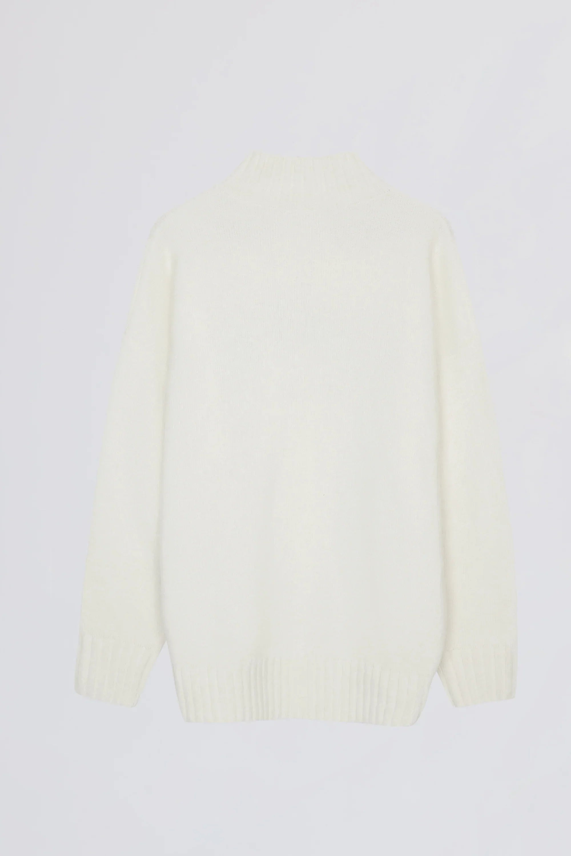 Soft Knit Oversized Jumper in Coconut