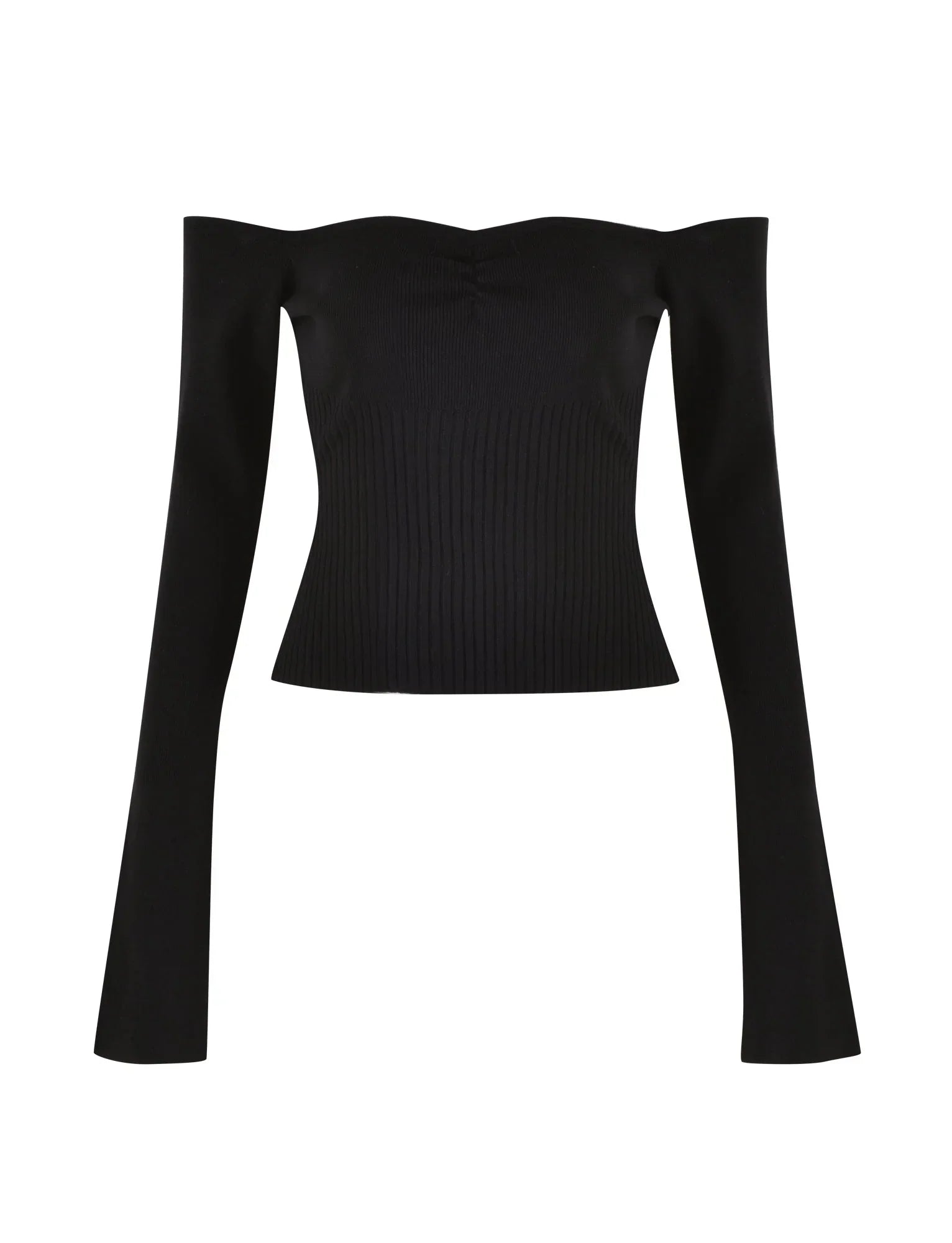 LILYANNA LONG SLEEVE TOP BLACK