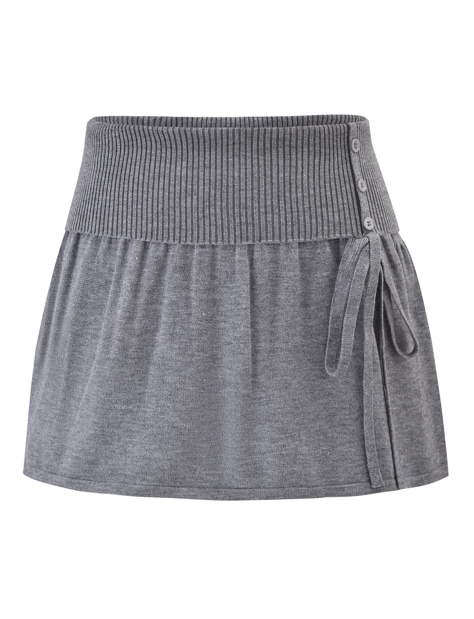 ROWENA MINI SKIRT GREY