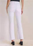 Brigitte Kick Flare Jeans Off White