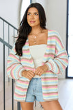 Hayden Striped Cardigan
