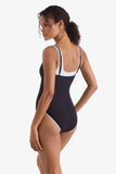 Drift One Piece Black White Layered Solids