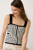 Gigi Strappy Square Neck Tank