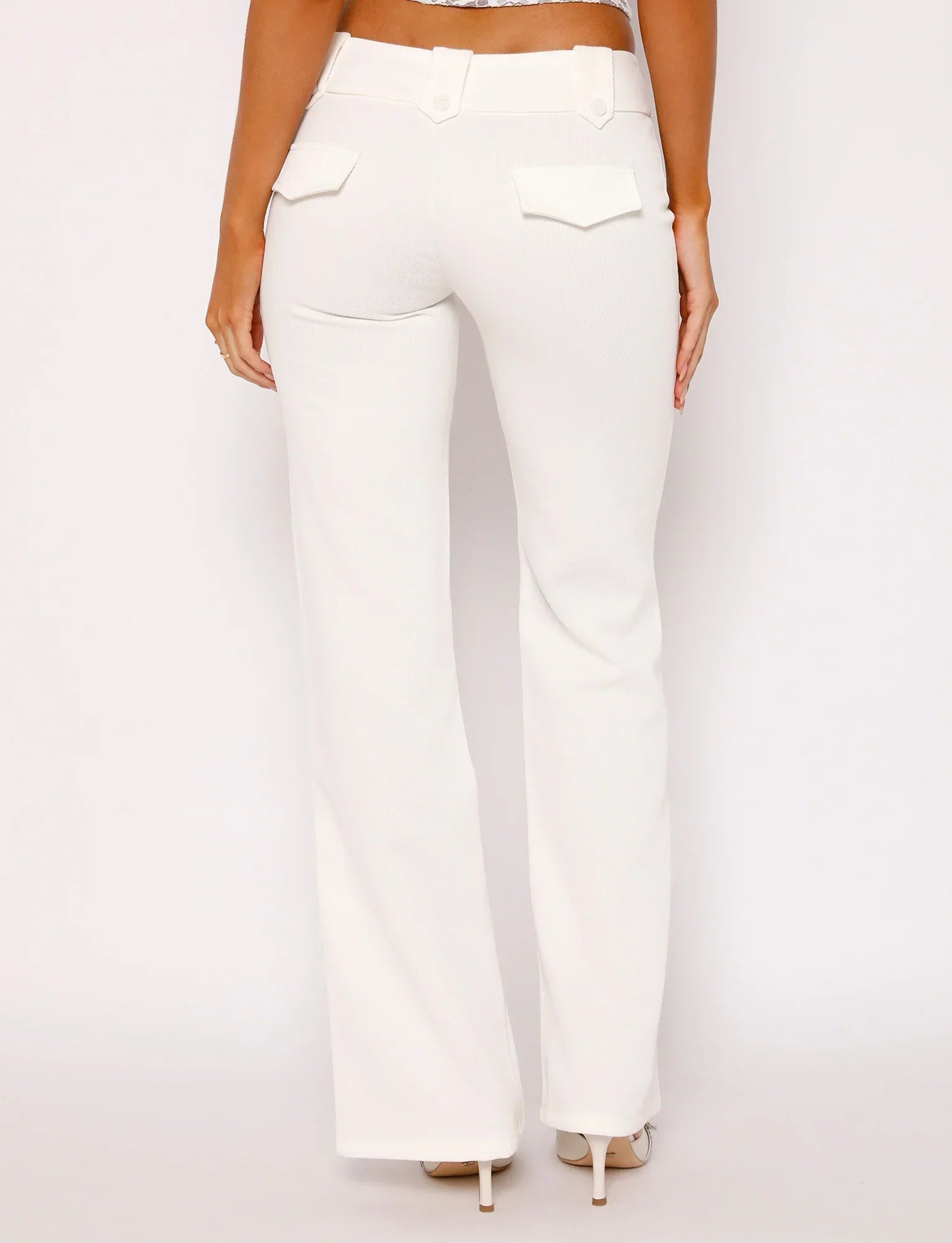 KITTIE TWILL PANT WHITE