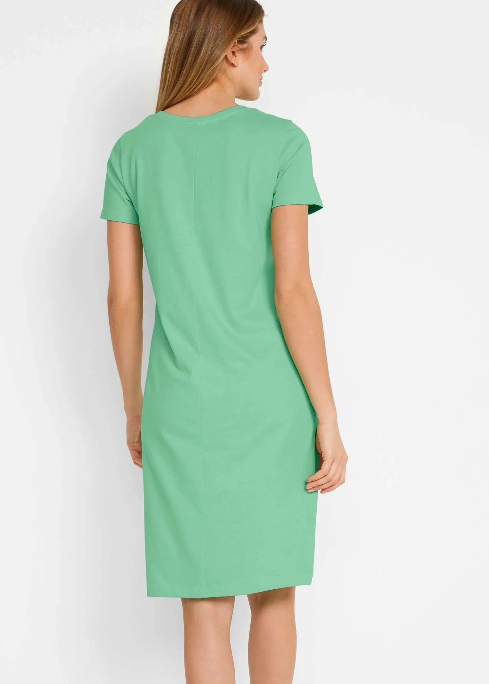 Mini Jersey Dress 2 Pack Green Black